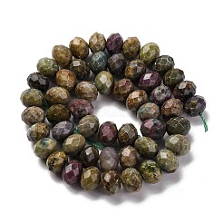 Natural Ruby in Zoisite Beads Strands&nbsp;G-K380-A60-06