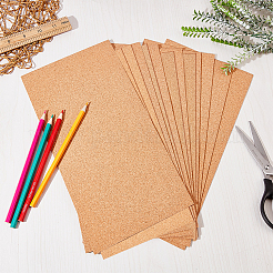 30 Sheets Cork Insulation Sheets&nbsp;AJEW-OC0014-13