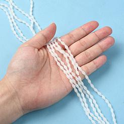 Imitation Jade Glass Beads&nbsp;GLAA-P001-08A-01