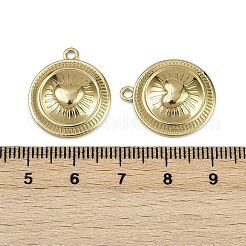 304 Stainless Steel Pendants&nbsp;STAS-D363-02G