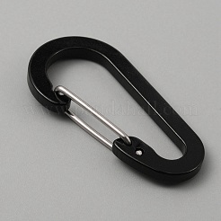 Alloy Rock Climbing Carabiners & Swivel Clasps&nbsp;KEYC-WH0027-97B