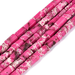 Dyed Synthetic Imperial Jasper Beads Strands&nbsp;GG-N002-01A-18