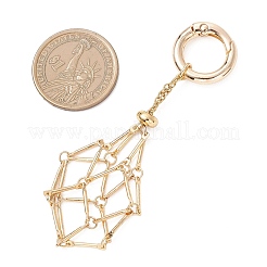 304 Stainless Steel Pouch Empty Stone Holder Pendant Decoration&nbsp;HJEW-JM04499-01