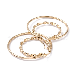 304 Stainless Steel Hoop Earrings&nbsp;EJEW-F272-06G