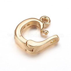 Brass Cubic Zirconia Enhancer Shortener Bails&nbsp;ZIRC-K070-16G