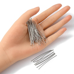 304 Stainless Steel Flat Head Pins&nbsp;STAS-YW0001-50