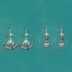 DIY Halloween Style Earring Making&nbsp;DIY-X0098-97