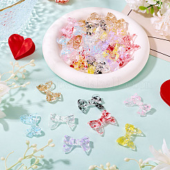 40Pcs 8 Colors Transparent Acrylic Beads&nbsp;OACR-TA0004-05
