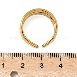 304 Stainless Steel Cuff Rings&nbsp;RJEW-P150-14G