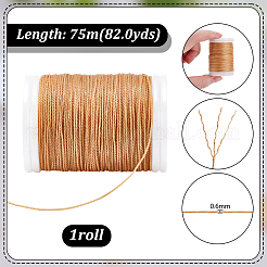 Round Polyester Sewing Threads&nbsp;OCOR-WH0108-39D