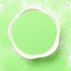 Luminous Glow in the Dark Transparent Mini Glass Round Beads&nbsp;GLAA-F124-A06