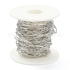 Tarnish Resistant 304 Stainless Steel Link Chain&nbsp;STAS-B020-01P