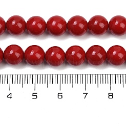 Shell Pearl Beads Strands&nbsp;BSHE-K015-8mm-01