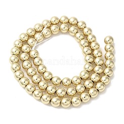Electroplated Synthetic Non-magnetic Hematite Beads Strands&nbsp;LS-G-I364-C03-G