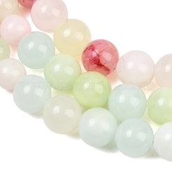 Natural Green Jade Graduated Beads Strands&nbsp;GG-CBA2AE1-A06-C
