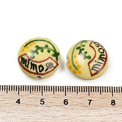 Handmade Porcelain Beads&nbsp;PORC-I029-08F