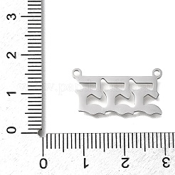 304 Stainless Steel Pendants&nbsp;STAS-D382-04E-P