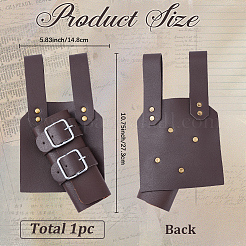1Pc PU Leather & Alloy Medieval Sword Scabbard&nbsp;AJEW-GF0013-03B
