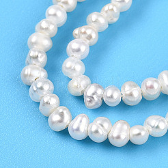 Natural Cultured Freshwater Pearl Beads Strands&nbsp;PEAR-N013-02I-01