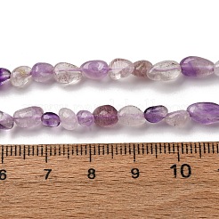 Natural Purple Rutilated Quartz Beads Strands&nbsp;G-I389-A29