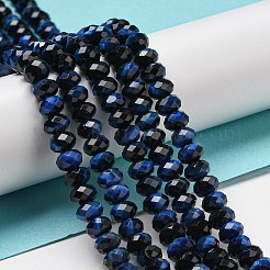 Natural Tiger Eye Beads Strands&nbsp;G-K351-B03-02