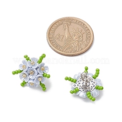 304 Stainless Steel Flower Stud Earrings&nbsp;EJEW-MZ00457