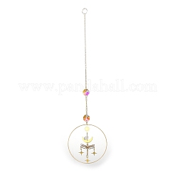 Brass Big Pendant Decorations&nbsp;LS-HJEW-M005-03G-03