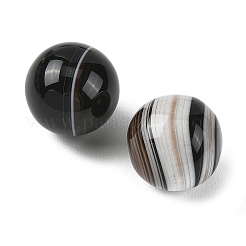 Natural Banded Agate(Dyed & Heated) Sphere Beads&nbsp;GG-D003-A04-01