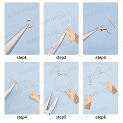DIY Earring Making Kits&nbsp;DIY-SC0013-09