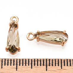 Faceted Glass Pendants&nbsp;X1-GLAA-T010-004B