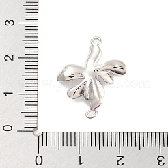Brass Pave Clear Cubic Zirconia Connector Charms&nbsp;KK-Z061-04P
