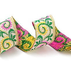Ethnic Style Polyester Embroidery Ribbons&nbsp;CWIR-XCP0001-22B