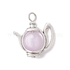 Resin Imitation Cat Eye Pendants&nbsp;PALLOY-JF04167
