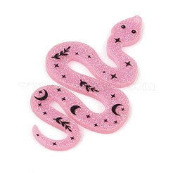 Opaque Printed Acrylic Pendants&nbsp;OACR-R007-01C