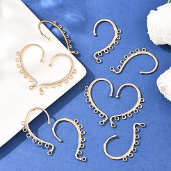 Alloy Ear Cuff Findings&nbsp;LS-PALLOY-N176-09KCG