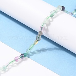 Natural Fluorite Beads Strands&nbsp;G-G018-62B