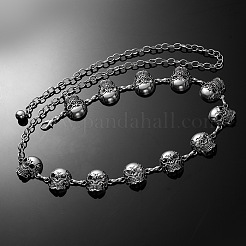 Halloween Alloy Skull Link Chain Waist Belly Chains for Women&nbsp;FS-WG87A63-01