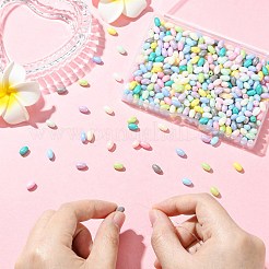 500Pcs Baking Paint Opaque Glass Beads&nbsp;GLAA-CJ0003-01