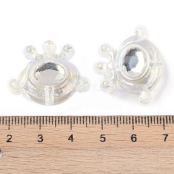 UV Plating Transprent Acrylic Beads&nbsp;OACR-S145-01