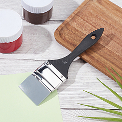 1Pc Silicone Brushes with Wooden Handle&nbsp;AJEW-GF0012-92B