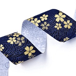 Japanese Kimono Style Floral Cotton Ribbon&nbsp;OCOR-I008-01B-05
