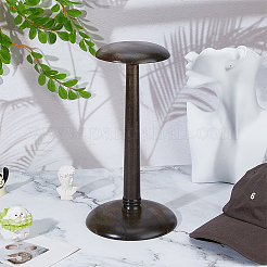 Wood Dome Shaped Stem Hat Rack&nbsp;AJEW-WH0270-303B