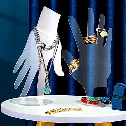 Hand Shaped Acrylic Bracelet Display Stands&nbsp;PW-WG93515-01
