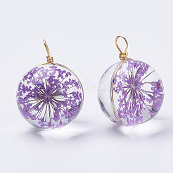 Glass Pendants&nbsp;GLAA-Q070-002B-05