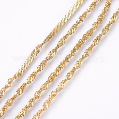 304 Stainless Steel Singapore Chains&nbsp;CHS-I002-04G