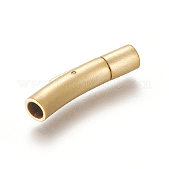 304 Stainless Steel Bayonet Clasps&nbsp;STAS-I013-4mm-MG