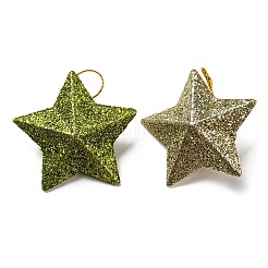 Plastic Glitter Star Pendant Decorations&nbsp;KY-D019-01A