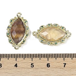 Natural Gemstone Faceted Horse Eye Links&nbsp;G-B126-02G