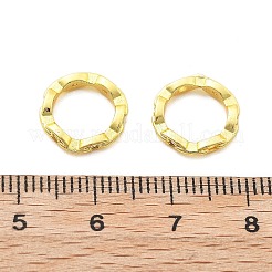 Brass Micro Pave Clear Cubic Zirconia Bead Frame&nbsp;KK-H495-03G