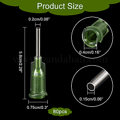 Plastic & 304 Stainless Steel Fluid Precision Blunt Needle Dispense Tips&nbsp;TOOL-HY0001-04A